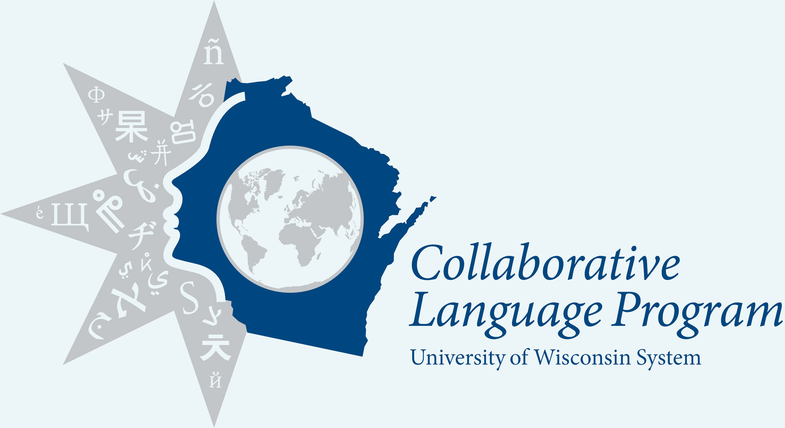 Collaborative Language Program, University of Wisconsin System logo
